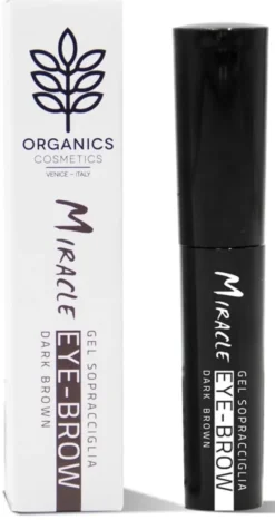 Gel Sopracciglia Organic Cosmetics Miracle Dark Brown