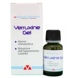 Gel Verruxine Braderm per verruche con applicatore, 15ml