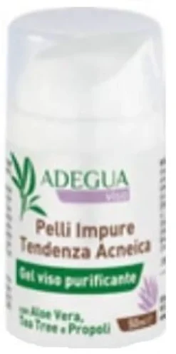 Gel Viso Adequa Alotree purificante pelli impure, 50ml