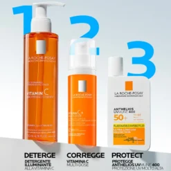 Gel viso Vitamin C+ Multi Dose con acido ialuronico, 40ml