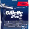 GILLETTE BLUE II USA & GETTA STANDARD 20 PEZZI