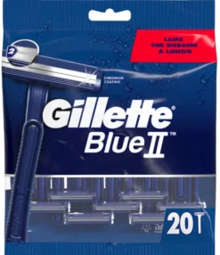 GILLETTE BLUE II USA & GETTA STANDARD 20 PEZZI