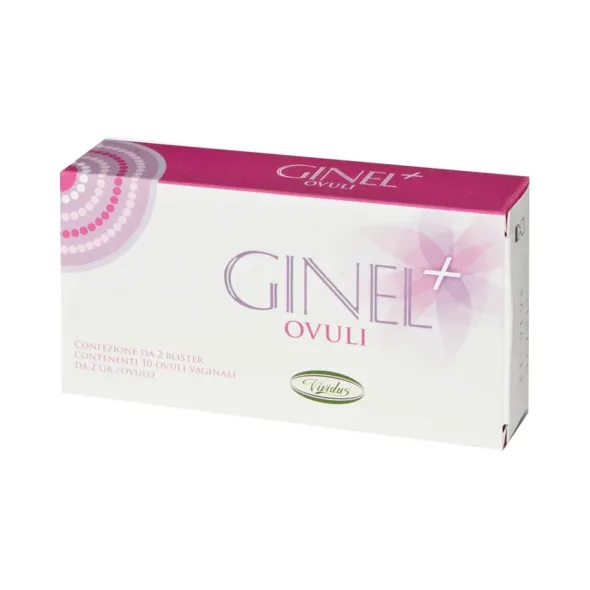 Ginel Plus ovuli vaginali per il benessere intimo, 10 ovuli
