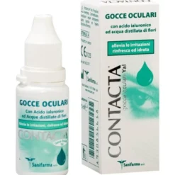 GOCCE OCULARI CON ACIDO IALURONICO CONTACTA 15ML MARCHIO CE