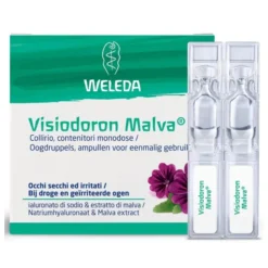 GOCCE OCULARI VISIODORON MALVA 20 MONODOSE DA 0,4 ML