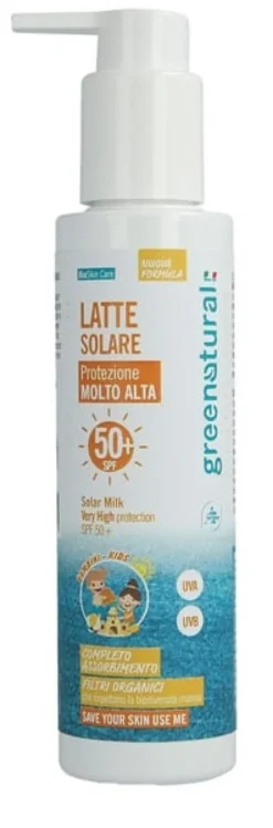GREENATURAL LATTE SOLARE SPF50+ BAMBINI 150 ML