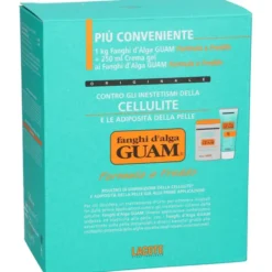 GUAM FANGHI D'ALGA CONFEZIONE CONVENIENZA FREDDA CON FANGHI D'ALGA GUAM 1 KG + CREMA GEL 250 ML FORMULA A FREDDO