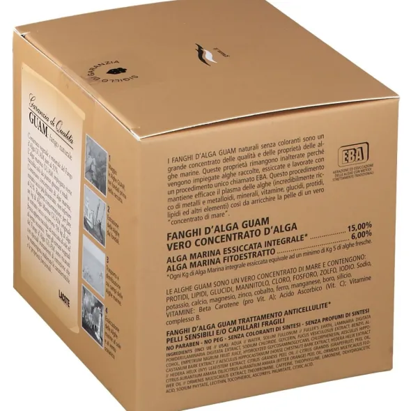 GUAM FANGHI D'ALGA PER PELLI SENSIBILI E/O CON CAPILLARI FRAGILI 500 G