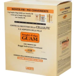 GUAM FIR FANGHI D'ALGA CONFEZIONE CONVENIENZA CON FANGHI D'ALGA GUAM FIR 1 KG + GUAM CREMA GEL FIR 200 ML