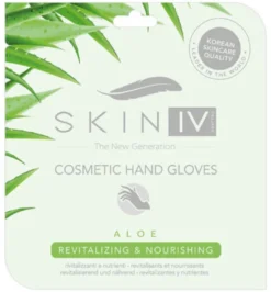 Guanti cosmetici Skin IV all'Aloe rivitalizzanti, nutrienti