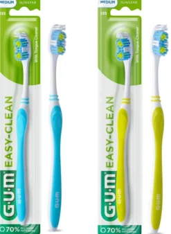 GUM EASY CLEAN TOOTHBRUSH