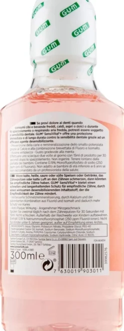 GUM SENSIVITAL + COLLUTORIO 300 ML