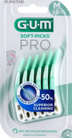 GUM SOFT PICK PRO M SCOVOLINI IN GOMMA 60 PEZZI