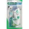 GUM TRAVEL KIT VIAGGIO 1 SPAZZOLINO PIEGHEVOLE GUM TRAVEL + 1 DENTIFRICIO VIAGGIO 12 ML + 1 ROCCHETTO FILO INTERDENTALE 10MT + 2 SCOVOLINI GOMMA GUM SOFT PICKS