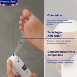 HANSAPLAST FOOT PROTECTION 2 IN 1 DEO 150 ML