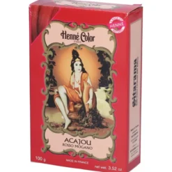 Henné Color Polvere Acajou Mogano, colorante vegetale