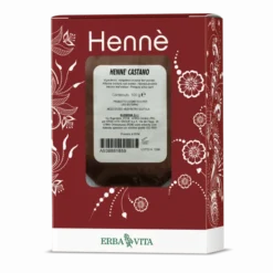 HENNE COLORANTE CAPELLI CASTANO 100 G