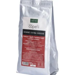 Henné Solimè Extra Rosso per colorare i capelli, 100g