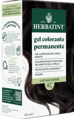 HERBATINT 4C CASTANO CENERE 170 ML