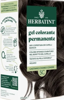 HERBATINT 5C CASTANO CHIARO CENERE 170 ML