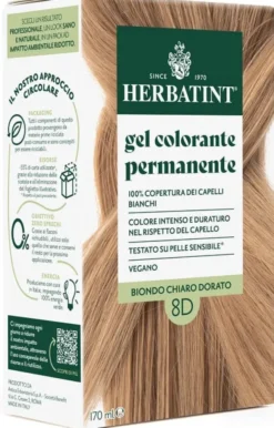 HERBATINT 8D BIONDO CHIARO DORATO 170 ML