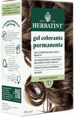 HERBATINT 7D BIONDO DORATO 170 ML