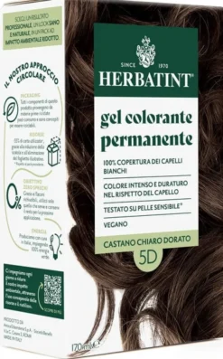 HERBATINT 5D CASTANO CHIARO DORATO 170 ML