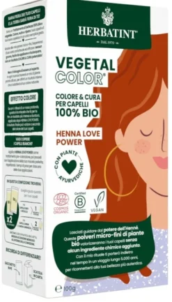 HERBATINT VEGETAL COLOR HENNA LOVE POWER ITA 100 G