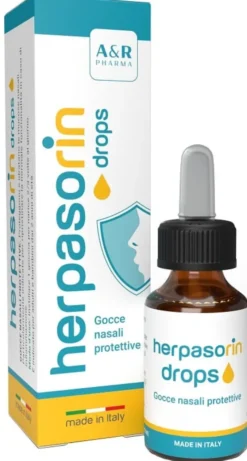 Herpasorin Drops gocce nasali protettive, 15ml