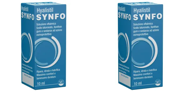 HYALISTIL SYNFO SOLUZIONE OFTALMICA 10 ML Pack da 2