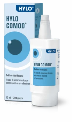 HYLO-COMOD GOCCE OCULARI IALURONATO DI SODIO 0,1%FLACONCINO 10 ML