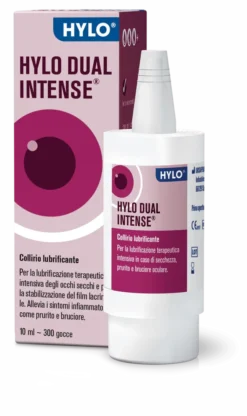 Hylo Dual Intense gocce oculari con ialuronato, 10ml