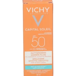 IDEAL SOLEIL VISO DRY TOUCH SPF50 50 ML