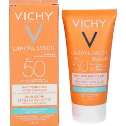 IDEAL SOLEIL VISO DRY TOUCH SPF50 50 ML