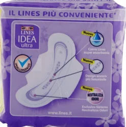 IDEA ULTRA ASSORBENTE GIORNO CON ALI 12 PEZZI