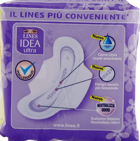 IDEA ULTRA ASSORBENTE GIORNO CON ALI 12 PEZZI