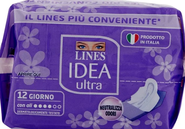 IDEA ULTRA ASSORBENTE GIORNO CON ALI 12 PEZZI