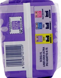 IDEA ULTRA ASSORBENTE GIORNO CON ALI 12 PEZZI