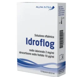 Idroflog Soluzione Oftalmica monodose, 15 flaconcini
