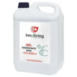 IGIENIZZANTE MANI GEL ALCOL 71,2% PRONTO ALL'USO 5 L