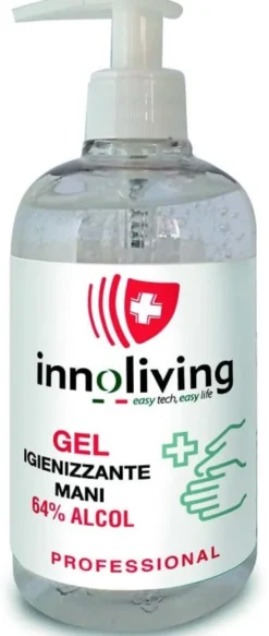 INNOLIVING GEL IGIENIZZANTE MANI 64% ALCOL 500 ML