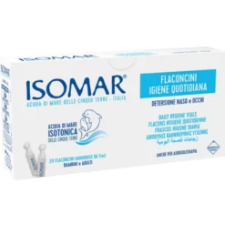 ISOMAR SOLUZIONE ISOTONICA ACQUA MARE IGIENE QUOTIDIANA 20 FLACONCINI MONODOSE 5 ML