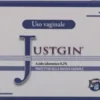 Justgin Protezione Vaginale con Acido Ialuronico, 4 flaconi