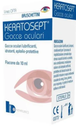 Keratosept gocce oculari dispositivo medico, 10ml