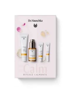 Kit Dr. Hauschka Calm Ritual viso lenitivo, 4 pezzi