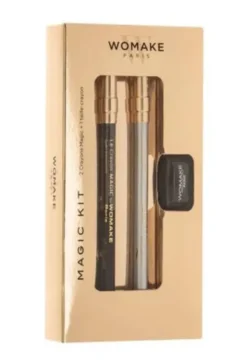 Kit Womake Crayon Magic, 2 matite multiuso + temperino
