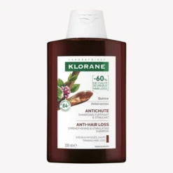 Klorane Shampoo Fortificante & Stimolante alla Chinina 200ml, Anti-caduta, stimola la crescita dei capelli indeboliti