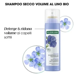 KLORANE SHAMPOO SECCO LINO 150 ML