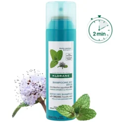 KLORANE SHAMPOO SECCO MENTA 150 ML