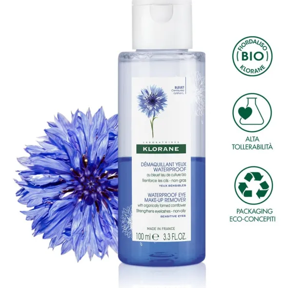 KLORANE STRUCCANTE OCCHI WATERPROOF FIORDALISO BIO 100 ML